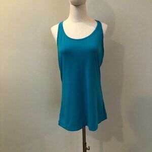 Gap teal racer back tank